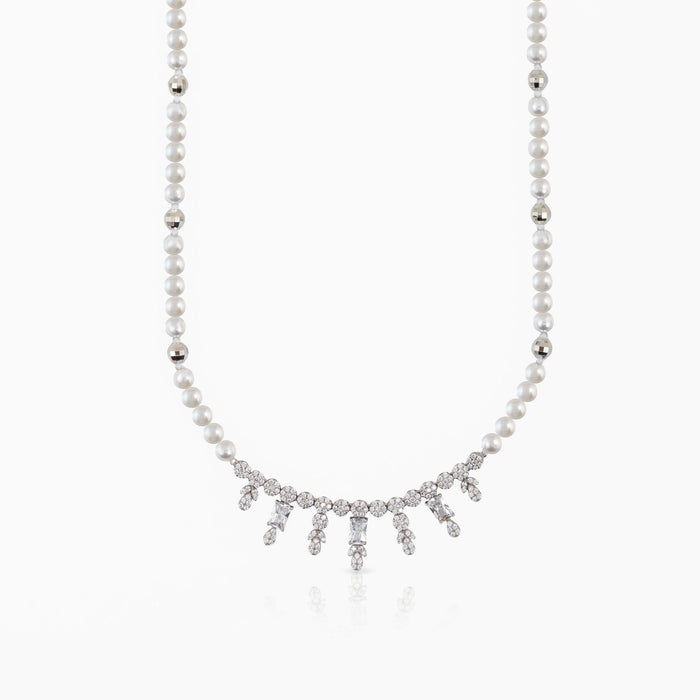 Pearl Fringe Necklace