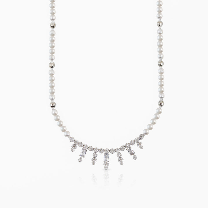 Pearl Fringe Necklace