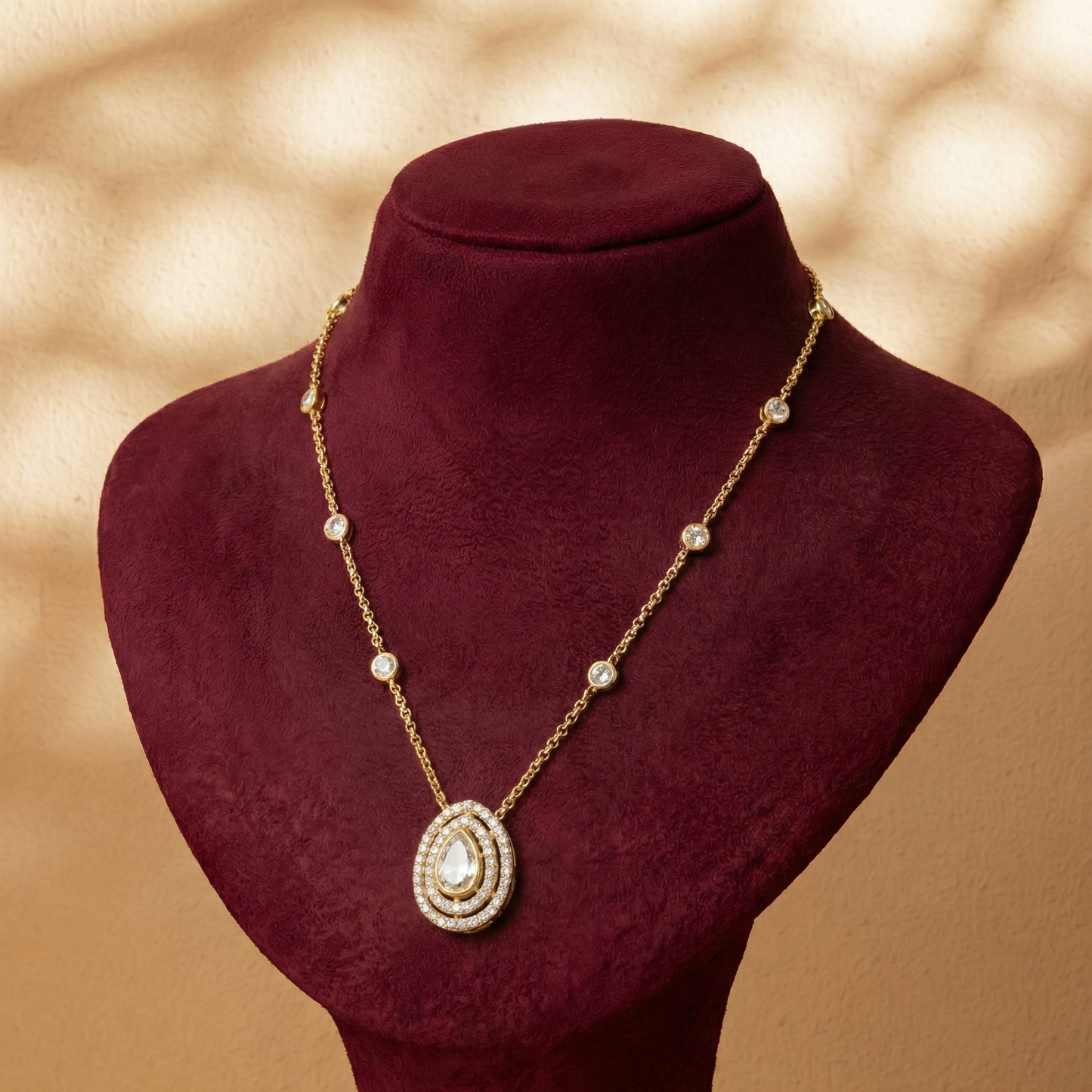 Aura Polki Necklace