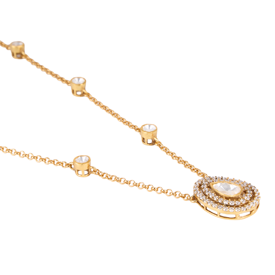 Aura Polki Necklace