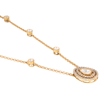 Aura Polki Necklace