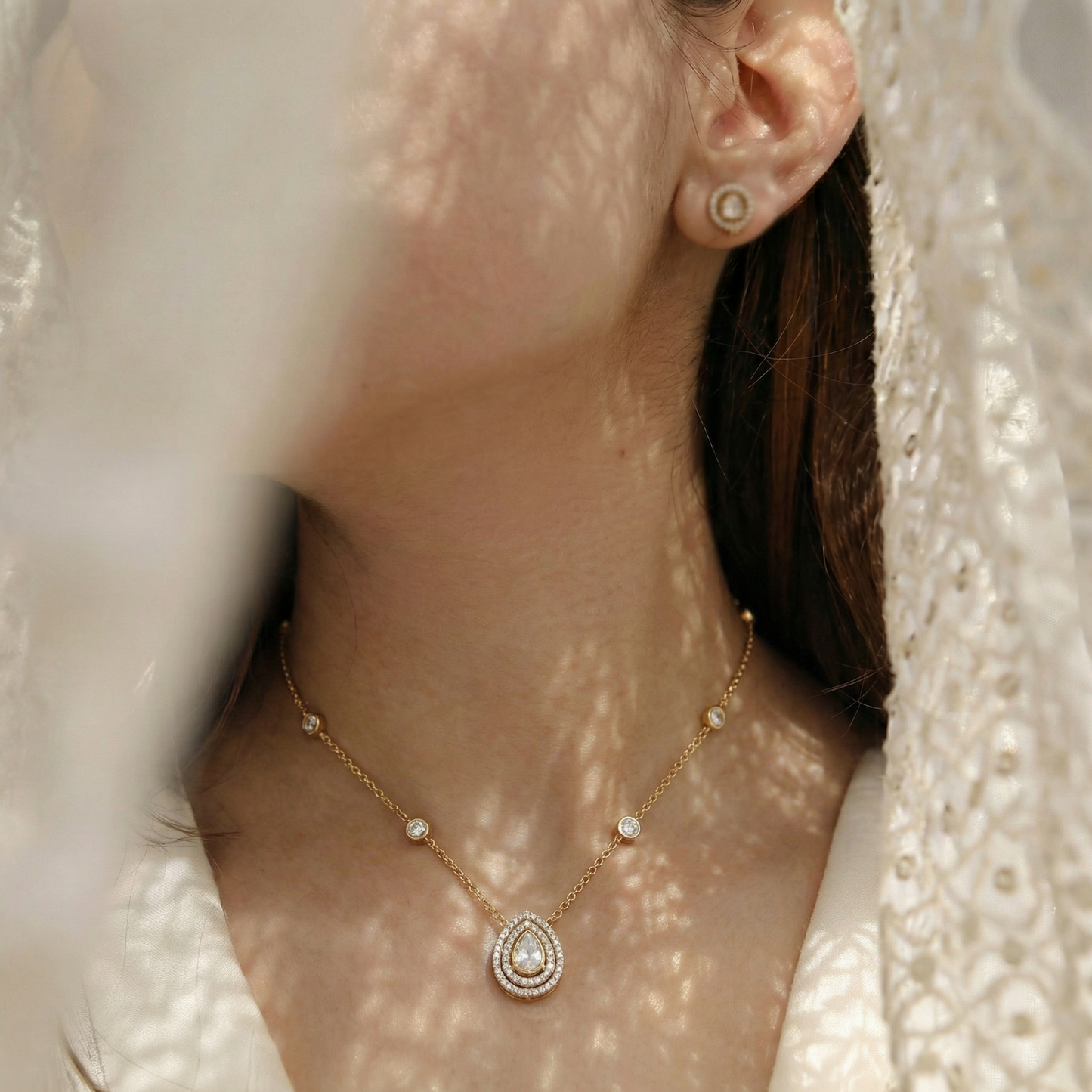 Aura Polki Necklace
