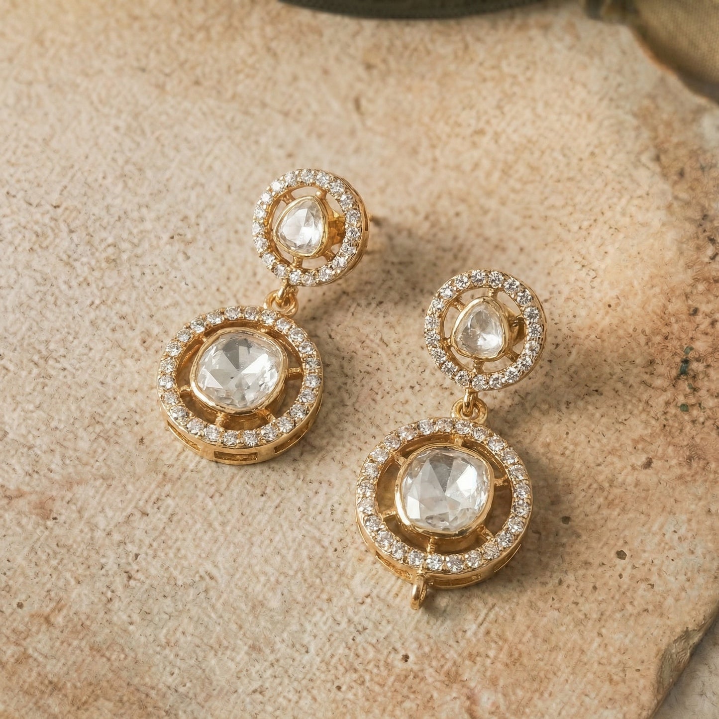 Aura Polki Earring
