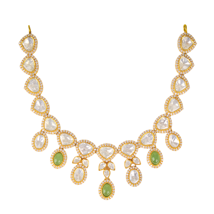 Polki Drop Necklace