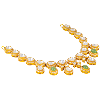Polki Drop Necklace