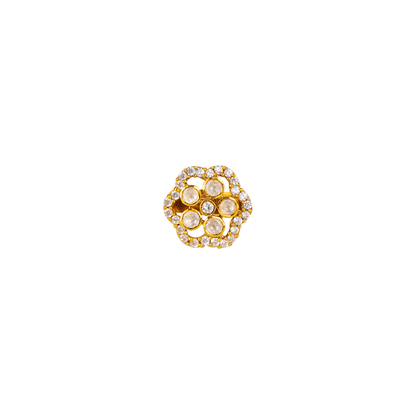 Polki Flower Ring
