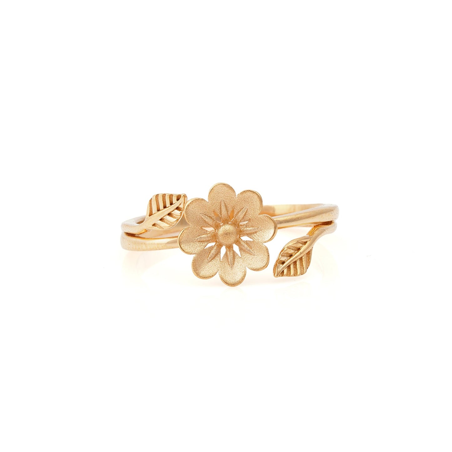 Pushpa Bloom Gold Ring
