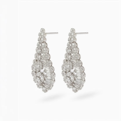 Diamond-Frost Earrings