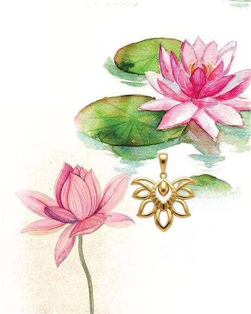 Lotus Bud Pendant