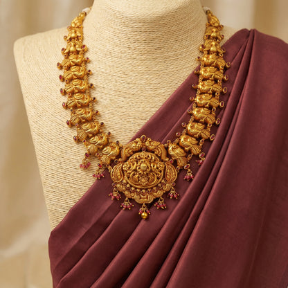 Golden Vedic Mayura Haar