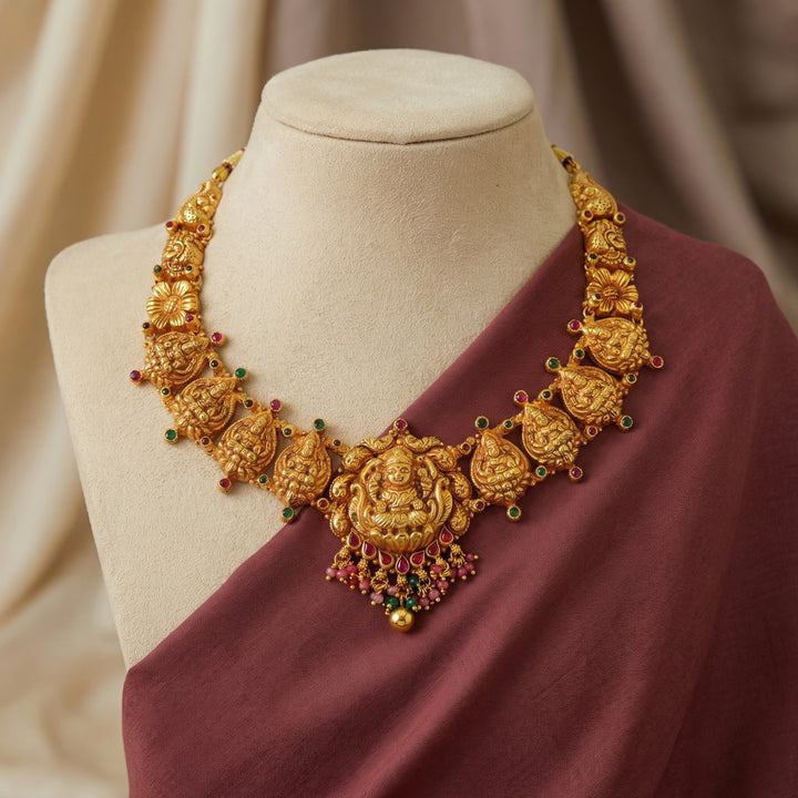 Golden Kaveri Divine Necklace