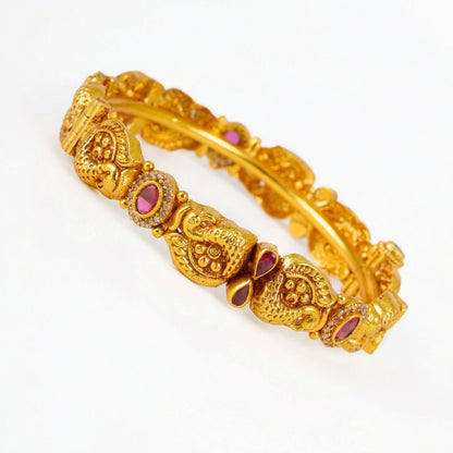 Golden Mayur Bangles