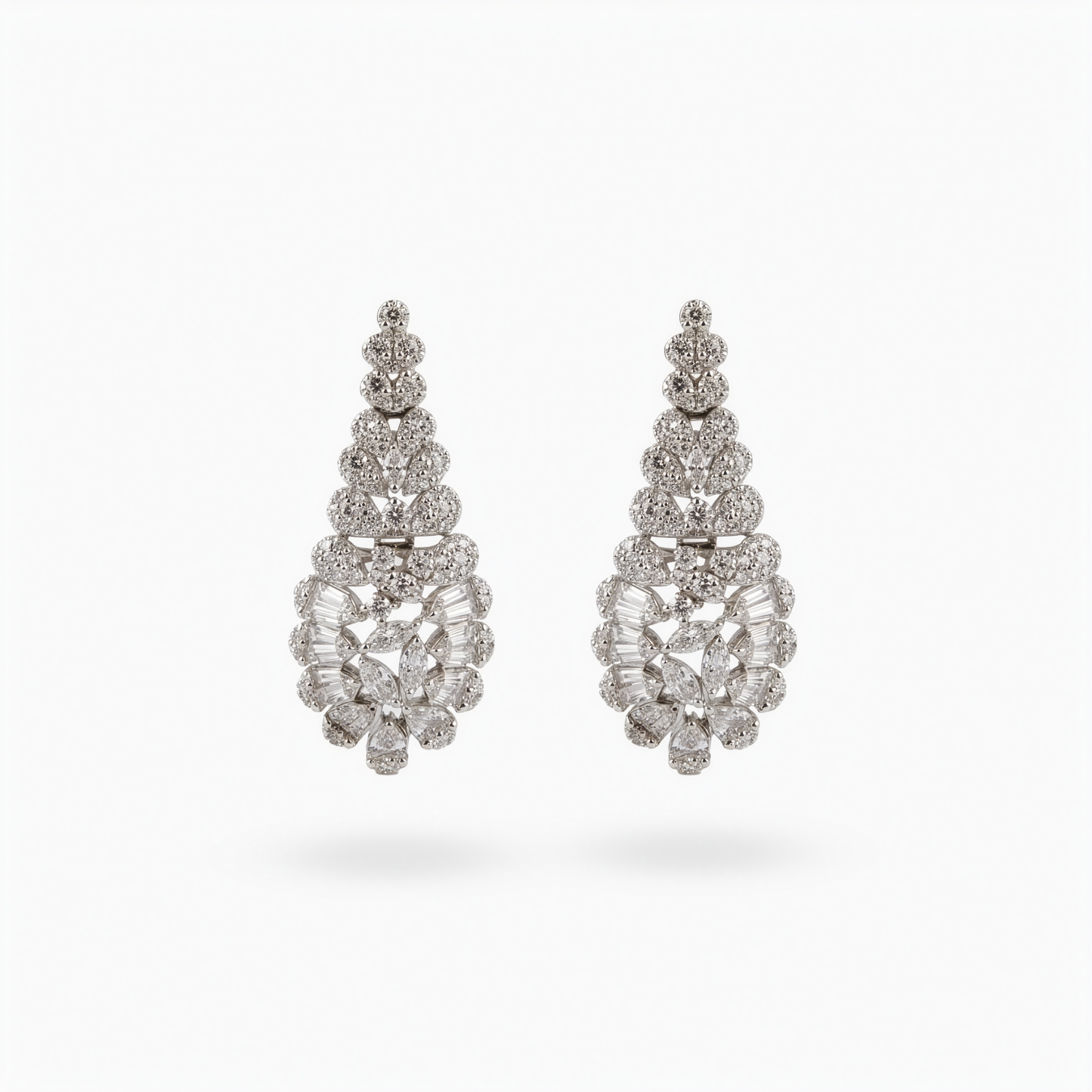 Diamond-Frost Earrings