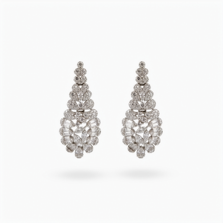 Diamond-Frost Earrings