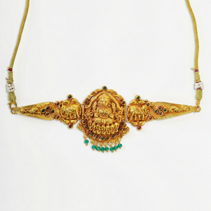 Golden Lakshmi Vilasa Choker