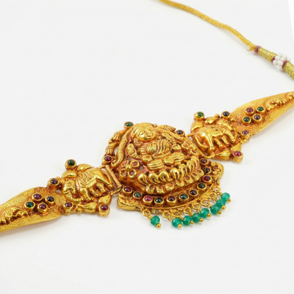 Golden Lakshmi Vilasa Choker