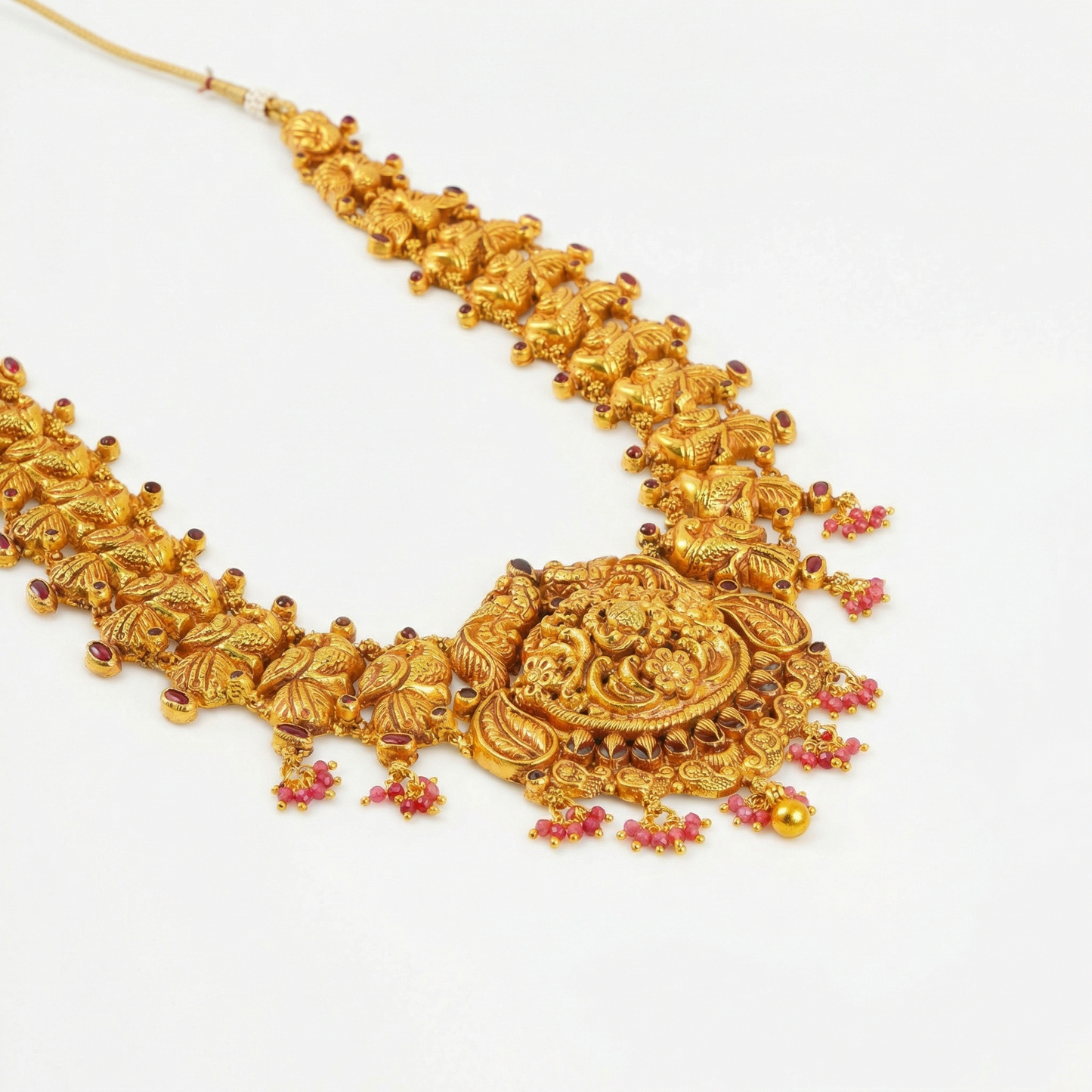 Golden Vedic Mayura Haar