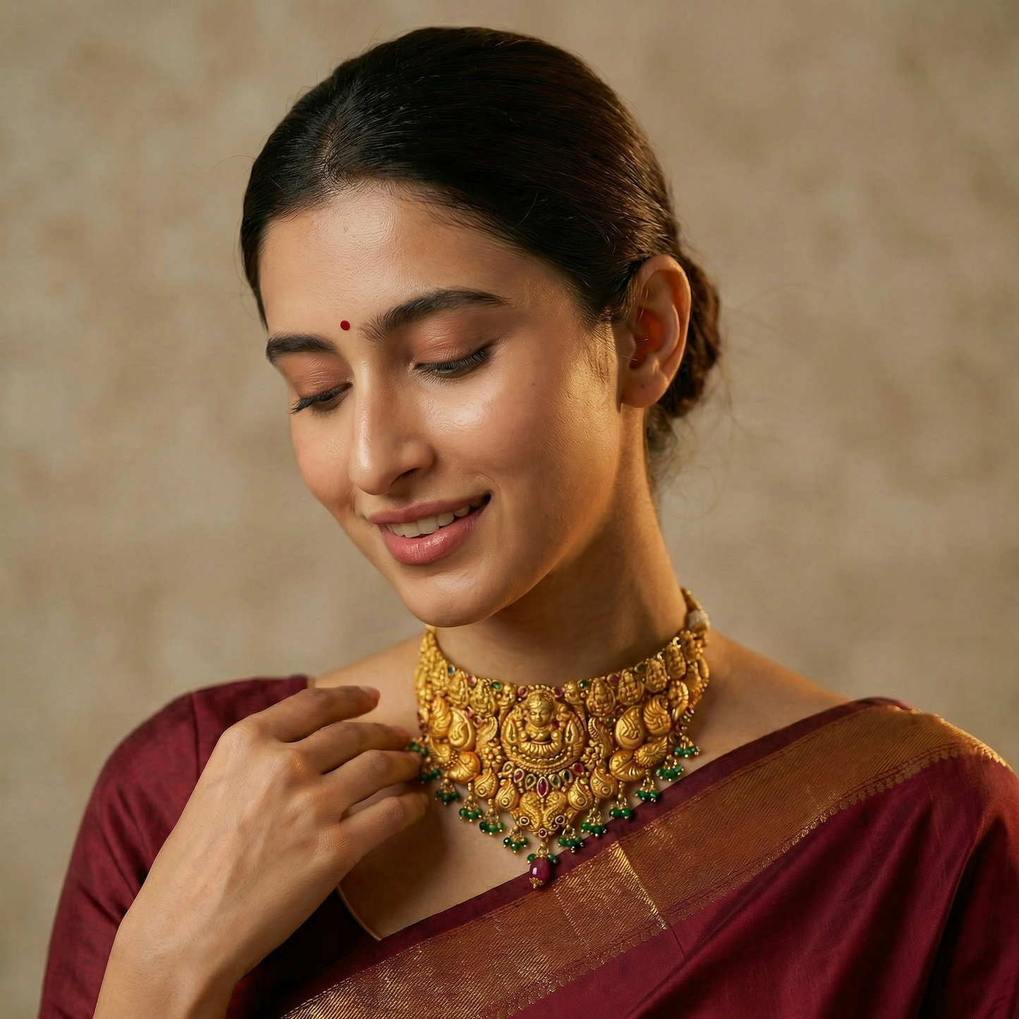Golden Swarna Choker
