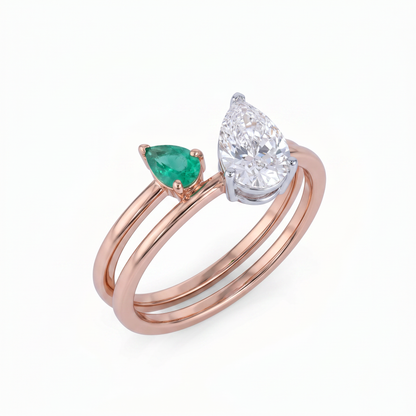 unique diamond ring