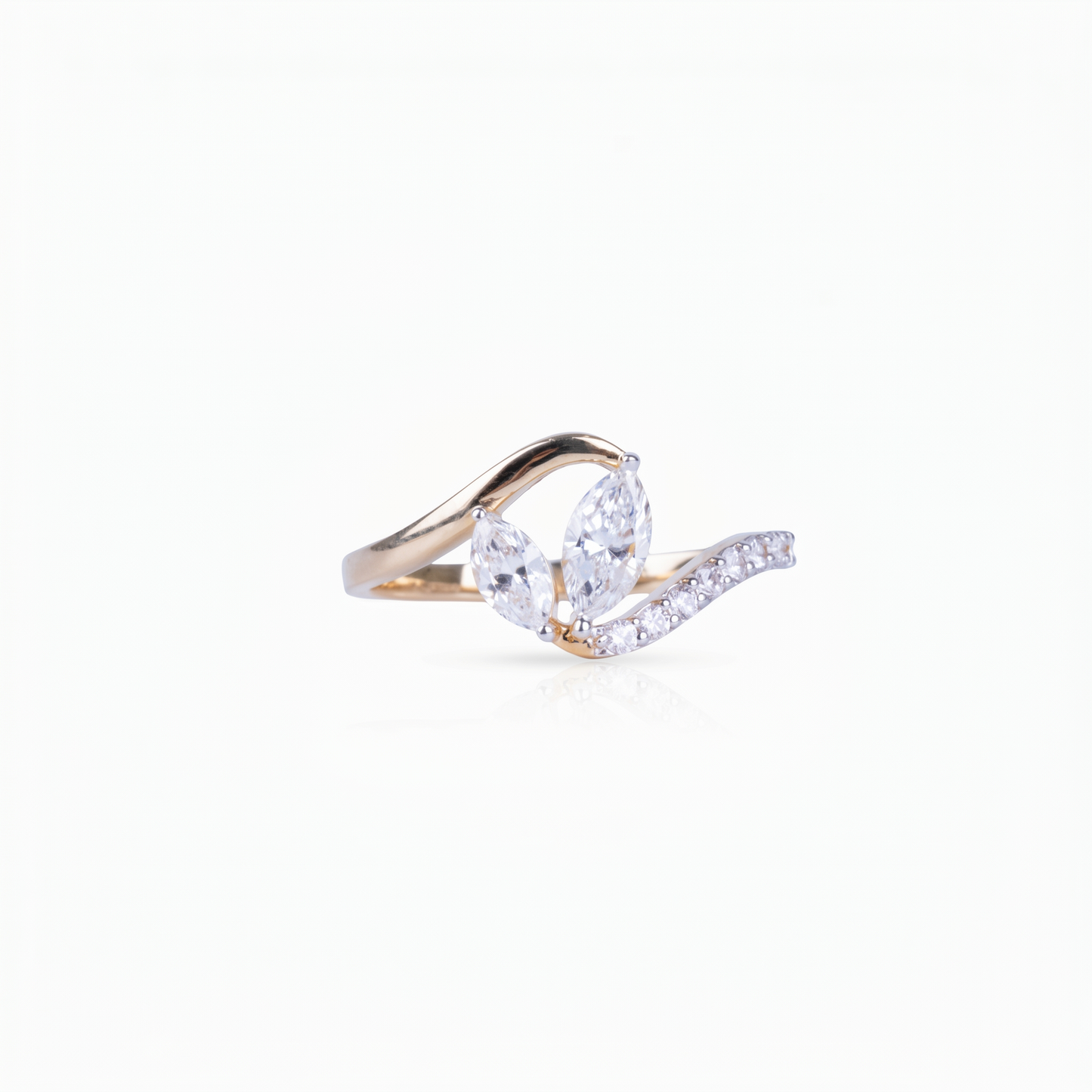 single stone gold Ring