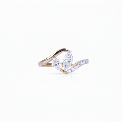 single stone gold Ring