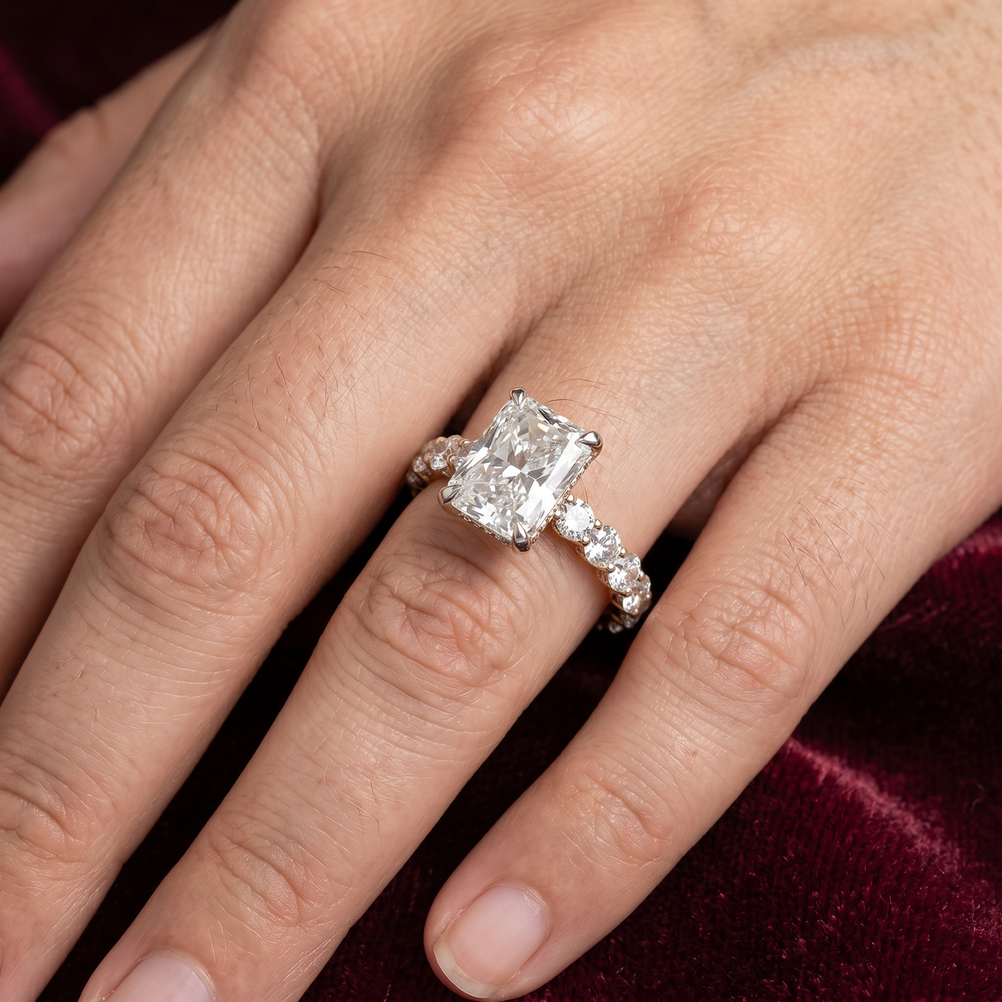Aurelia Radiant Solitaire Ring