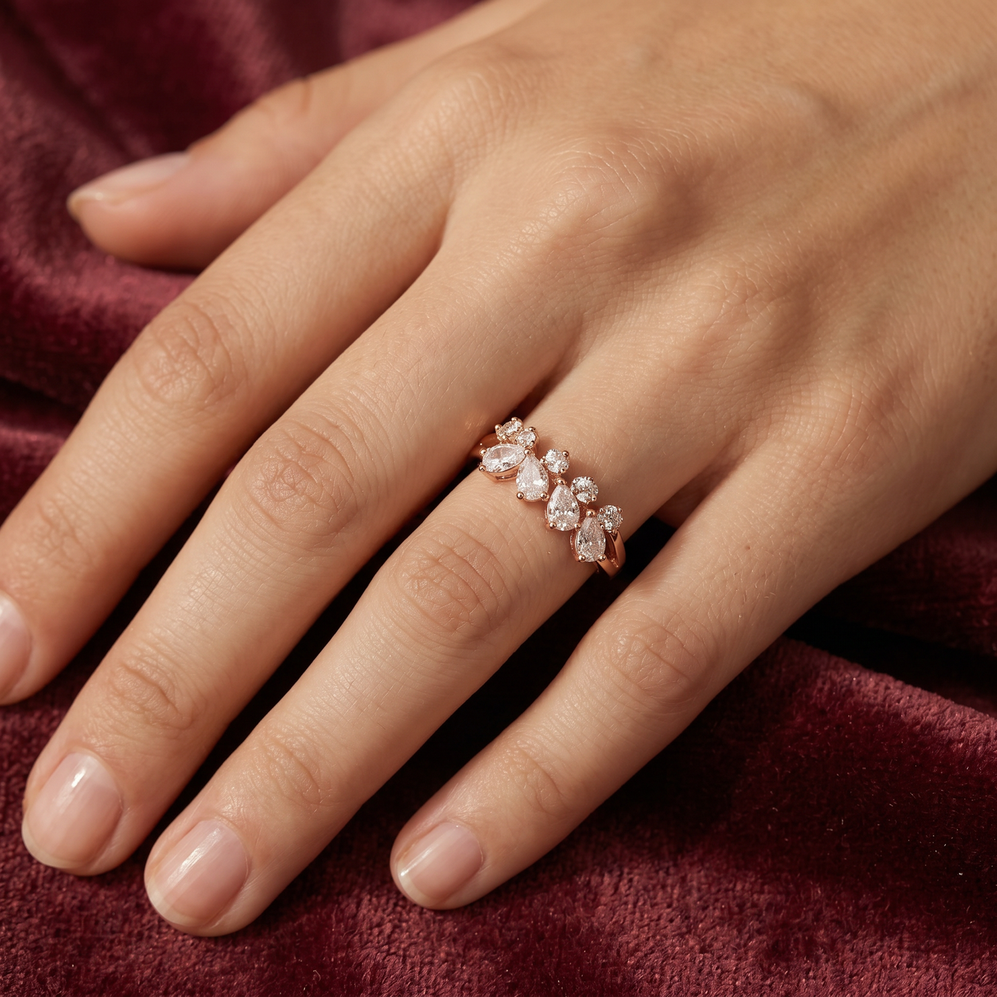 Petal Vine Ring