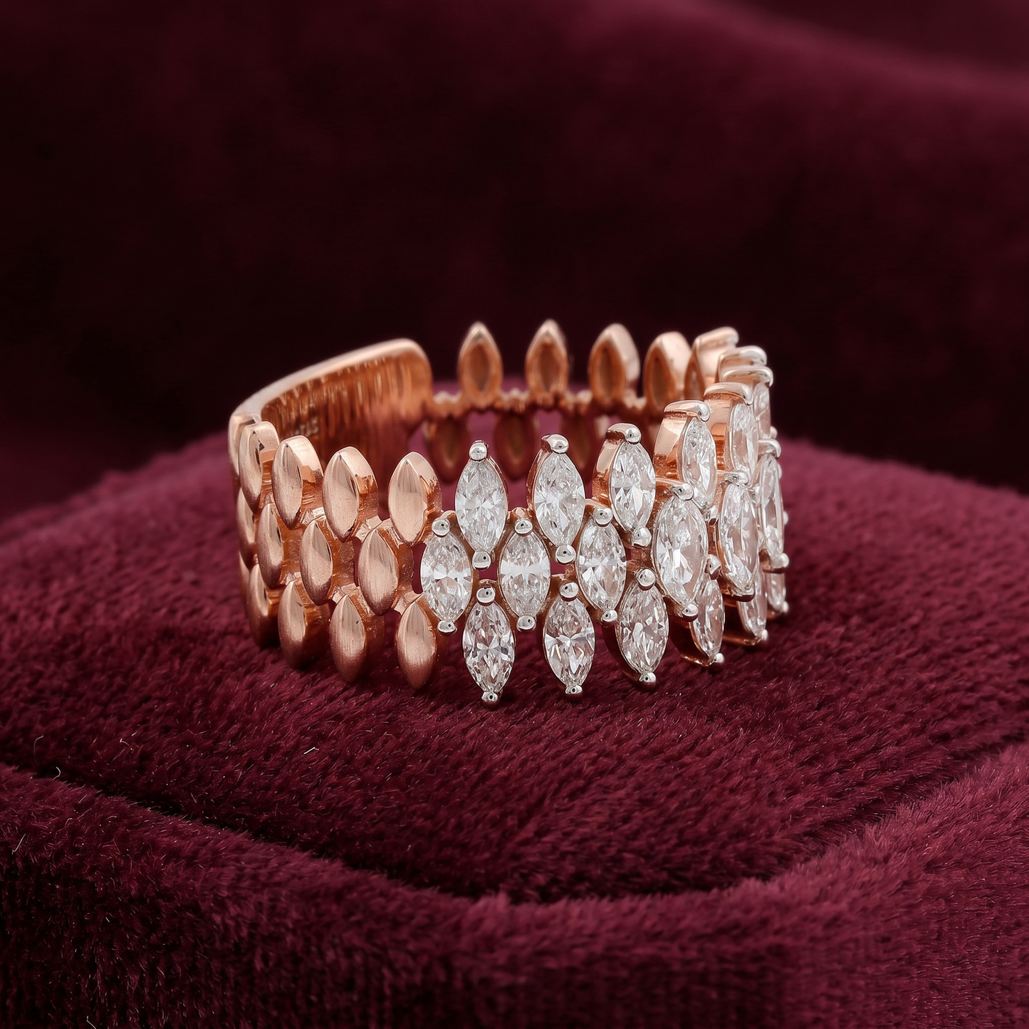 Aaranya Bloom Gold Ring