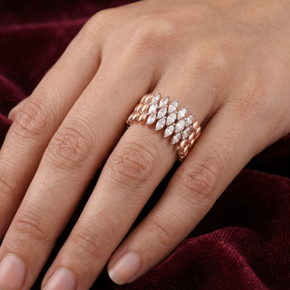 Aaranya Bloom Gold Ring