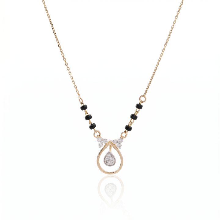 Gold Gaiety Diamond Mangalsutra