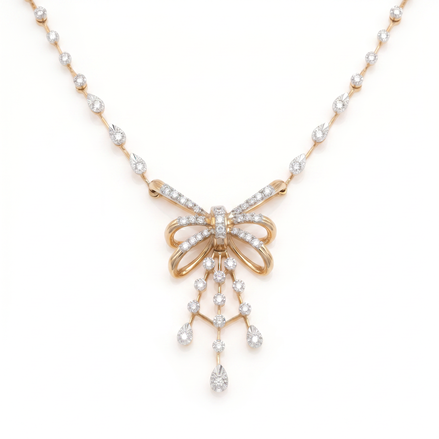 Whispering Ribbon Necklace