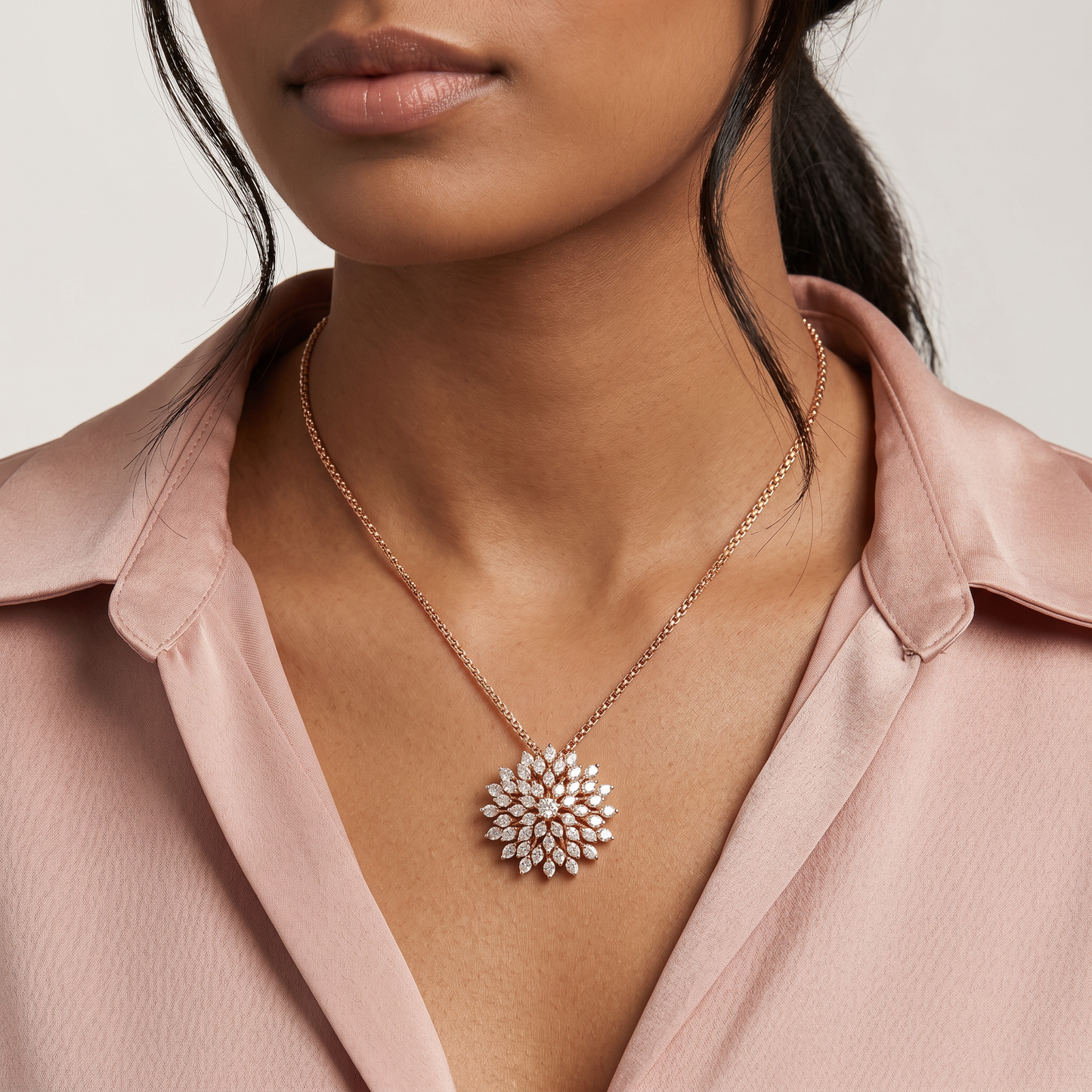 Radiant Blossom Pendant