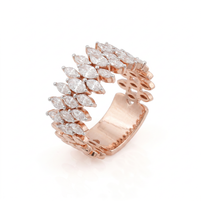 Aaranya Bloom Gold Ring